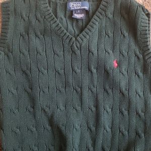Polo by Ralph Lauren Shirts & Tops - polo ralph lauren boys vest green size 6 Polo by Ralph Lauren Shirts & Tops - polo ralph lauren boys vest green size 6